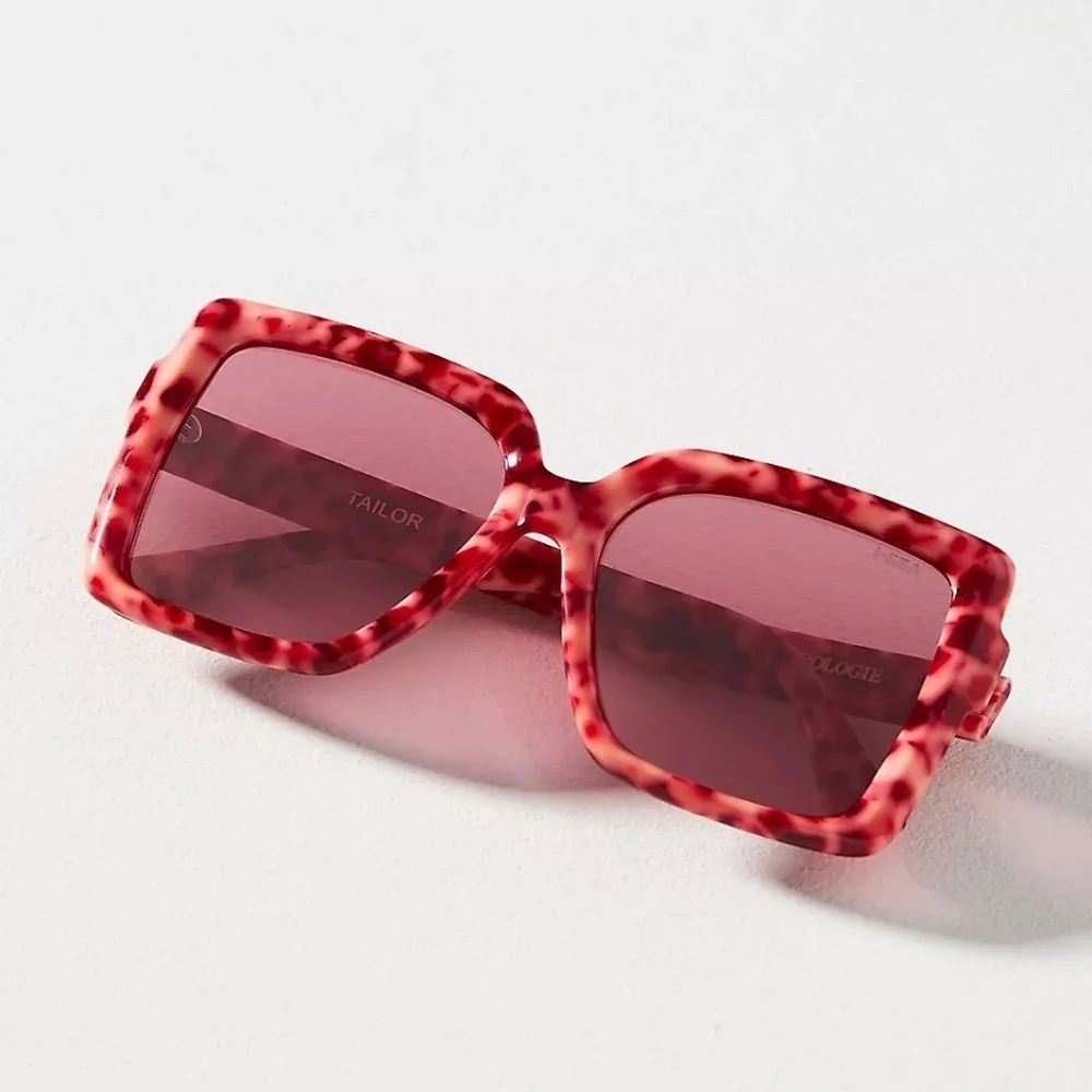 NWT Anthropologie I-Sea  Tailor Oversized Sunglasses